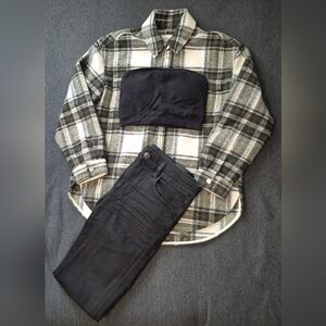 A&F Plaid Jacket